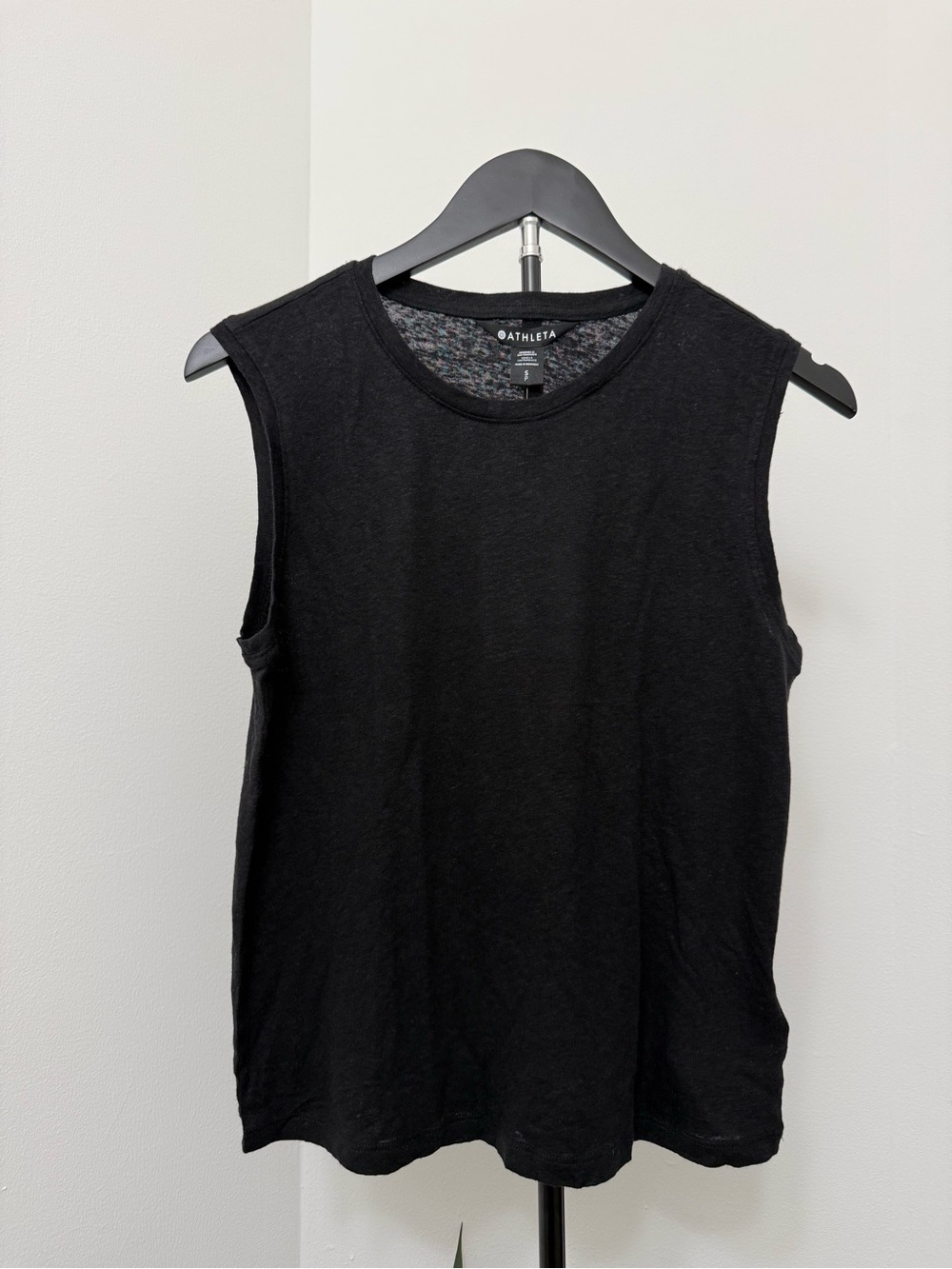 NWT Athleta Getaway Black Sleeveless Muscle Tank